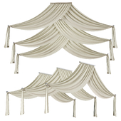 Ceiling Drape Curtain Panels vol 03