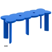 OM coffee table - bench clover 2.0 by annki studio