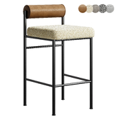 Balla beige bar stool by stoolgroup