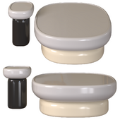 Emile Coffee and Side Table by Maiden Home