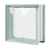Glass block "Wave"