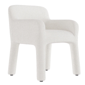 CASTLERY Sonia Performance Boucle Dining Arm Chair