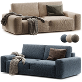 JOHNNY 3 Seater Sofa By BertO