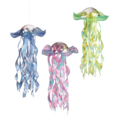 Jellyfish shaped lamps