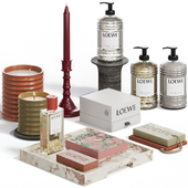 Loewe tomato leaves decor set