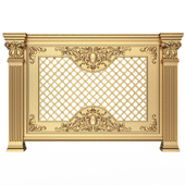 Radiator Cover Decorative Screening Grille Panel 08