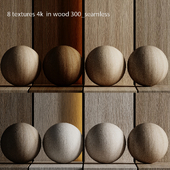 8 textures 4k in wood 300_seamless