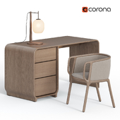 ENY desk and VELO chair by ARTISAN