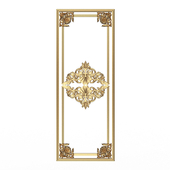 Boiserie Carved Decoration Panel 09