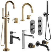 Graff Cameo mixers and shower set