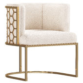 Carma Velvet Lounge Chair