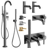 Fantini Rubinetti Nostromo taps and shower set