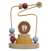 Wooden Bead Maze - Mr. Lion