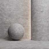 Decorative white brick