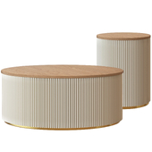 Nizame Solid Wood Coffee Table Modern