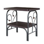 Bedside table Woodville Cleo wenge
