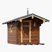 Bathhouse 01 from timber