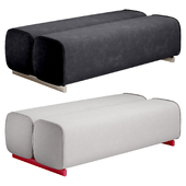 Double Pouf Unlimited 2 Seat Desalto