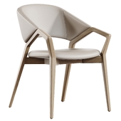 Contemporary Upholstered Arm Chair