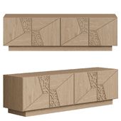 Sideboard chest of drawers Skyline Noce Natura