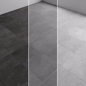 Slate Porcelain Tile in 3 Variants | 4K | PBR