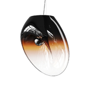 Leucos Lightbody S Handmade Glass Pendant Lamp
