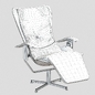 Elysium-R chair - Arm chair - 3D model