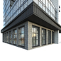 High-rise office building No. 5 - Building - 3D model
