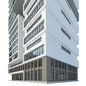 High-rise office building No.8 - Building - 3D model