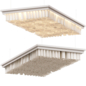 Wave Fabric Ceiling Light - Pendant light - 3D model
