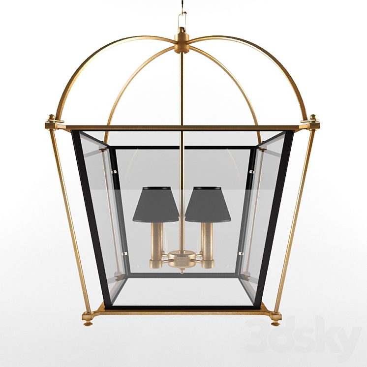 Lantern Quant - Pendant light - 3D model