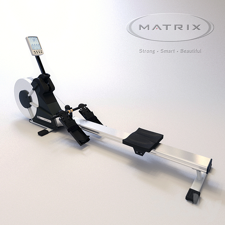 Matrix Rower - Sports - 3D model