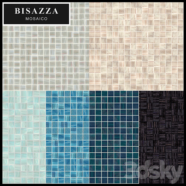 Bisazza Python Bisazza - Tile - 3D model