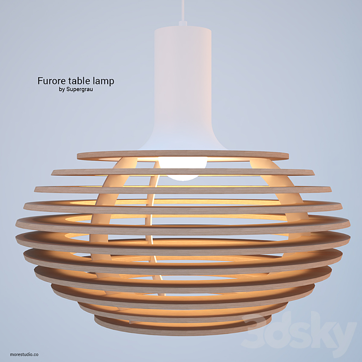 Dipper light by Decode london - Pendant light - 3D model