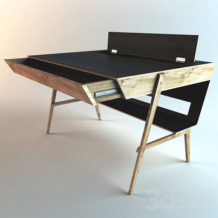 Sova Design / Polyarc table - Table - 3D model
