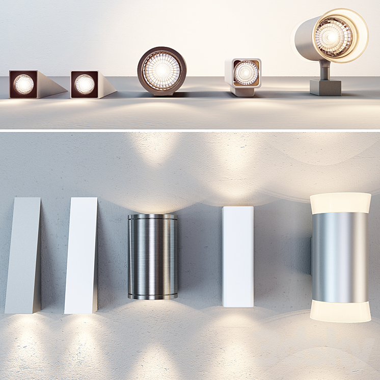 Wall light 3dsky top