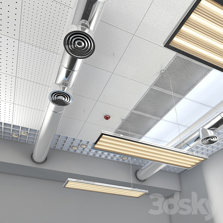 Ceiling Panels - Other decorative objects - 3D model