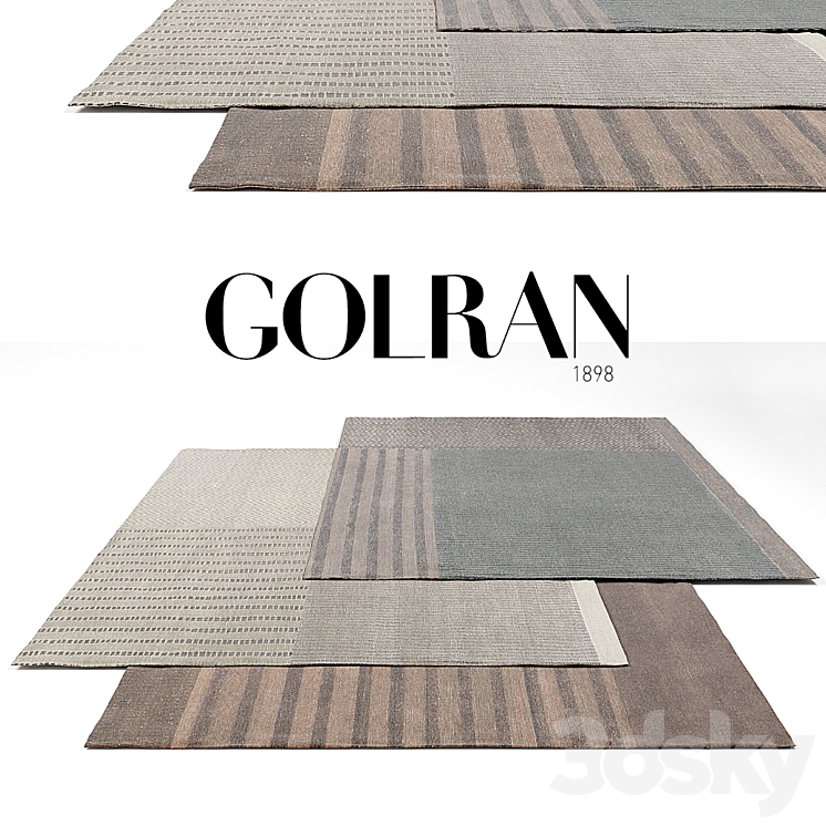 Golran Rug Set 5 - Carpets - 3D model