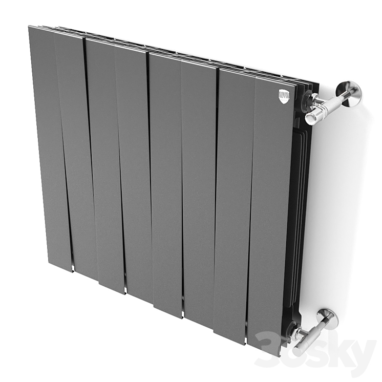 Famo Radiator Heating radiator PianoForte by Royal Thermo - Radiator - 3D model