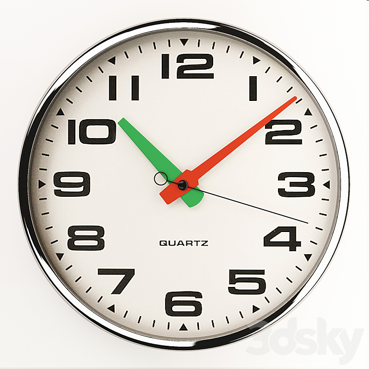 Wall clock 21 - Watches & Clocks - 3D model