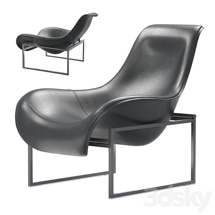 Mart Armchair Frame Base - Arm chair - 3D model
