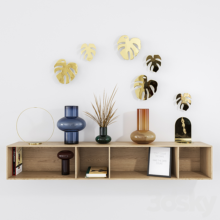 BoConcept Decor - Decorative set - 3D model