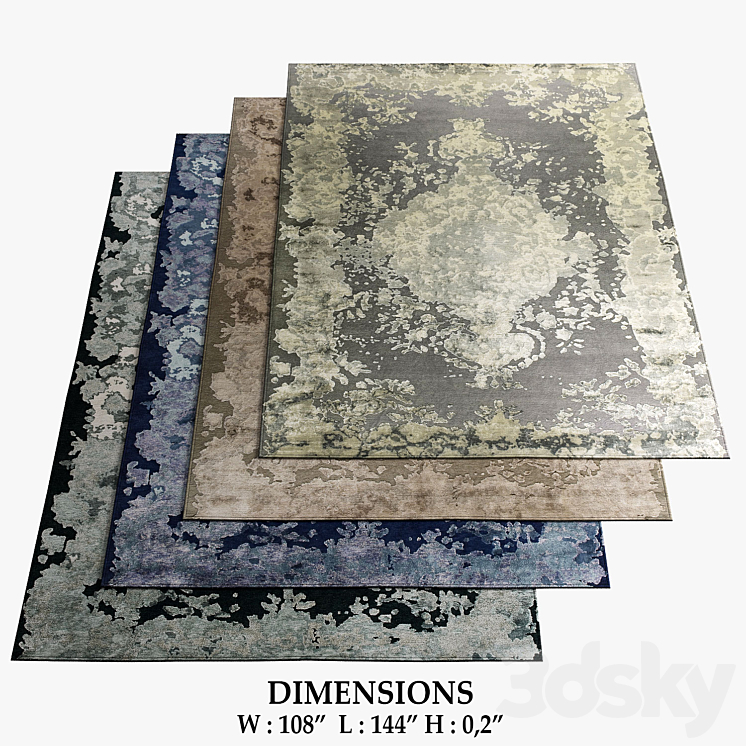 Moroso Rugs_446 - Carpets - 3D model