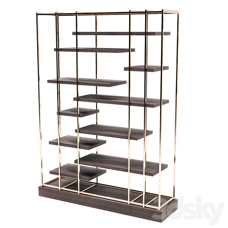 Cabinet ward - Rack - 3D model