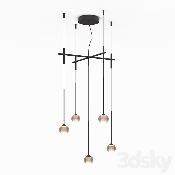 Algorithm 0855 by Vibia - Pendant light - 3D model