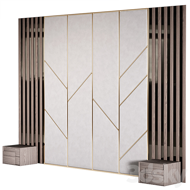 Headboard 9 - Headboards - 3D model