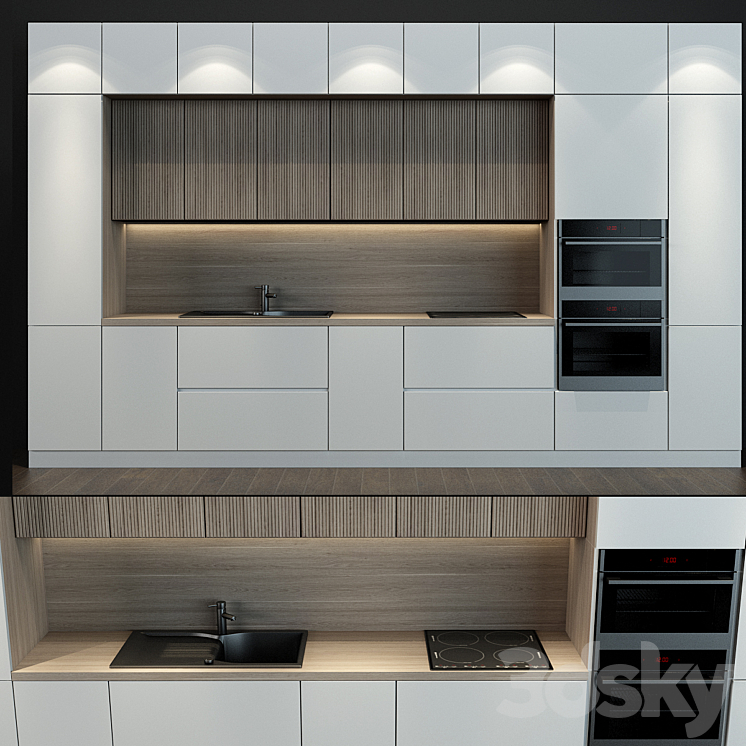 Kitchen_021 - Kitchen - 3D model