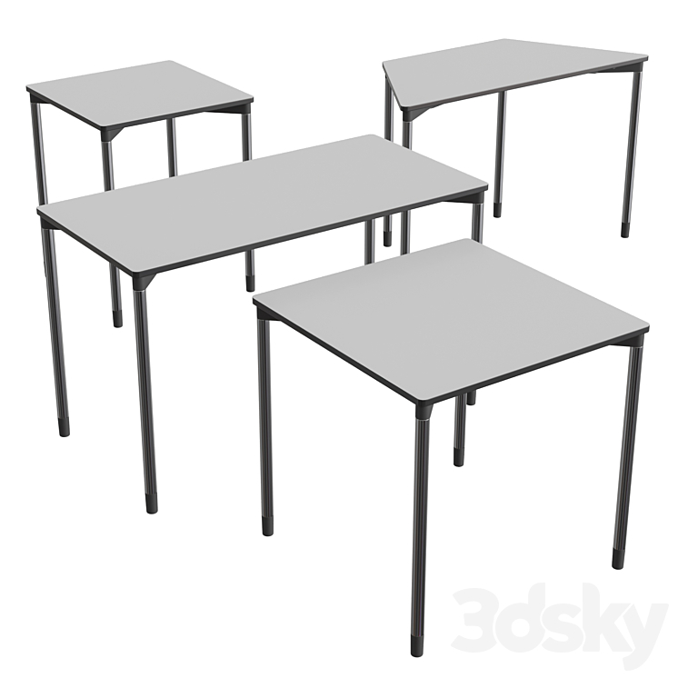 Map table - Table - 3D model