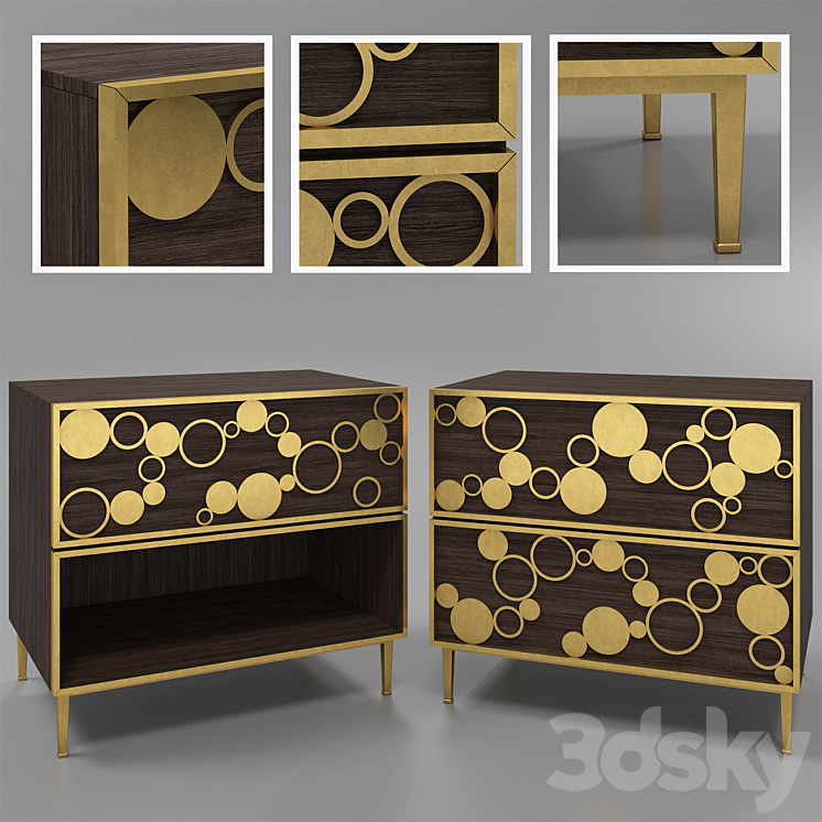 side table - Sideboard & Chest of drawer - 3D model