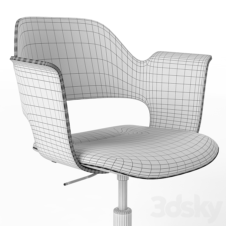 Ikea FJÄLLBERGET Chair Office furniture 3D model